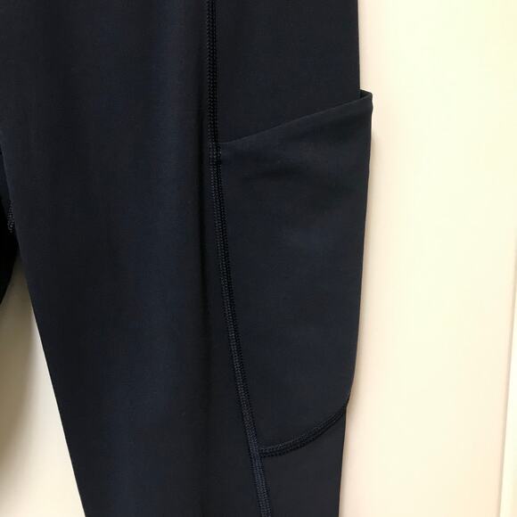 Athleta All In Crops Navy with Pockets S - Picture 4 of 7